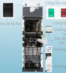 Máy lọc nước NÓNG - LẠNH RO Toshiba TWP-W1643SV - 4 lõi 12